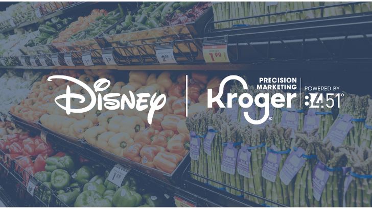 États-Unis : Disney Advertising s’associe à Kroger Precision Marketing (KPM) et à PepsiCo dans le cadre d’un bêta-test